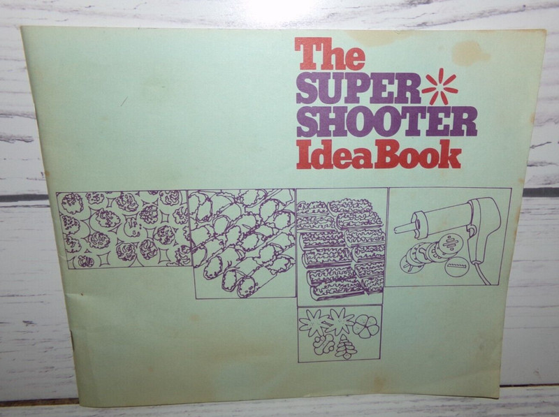 VTG Wear Ever The Super Shooter Original Idea Recipe Instruction Manual Book