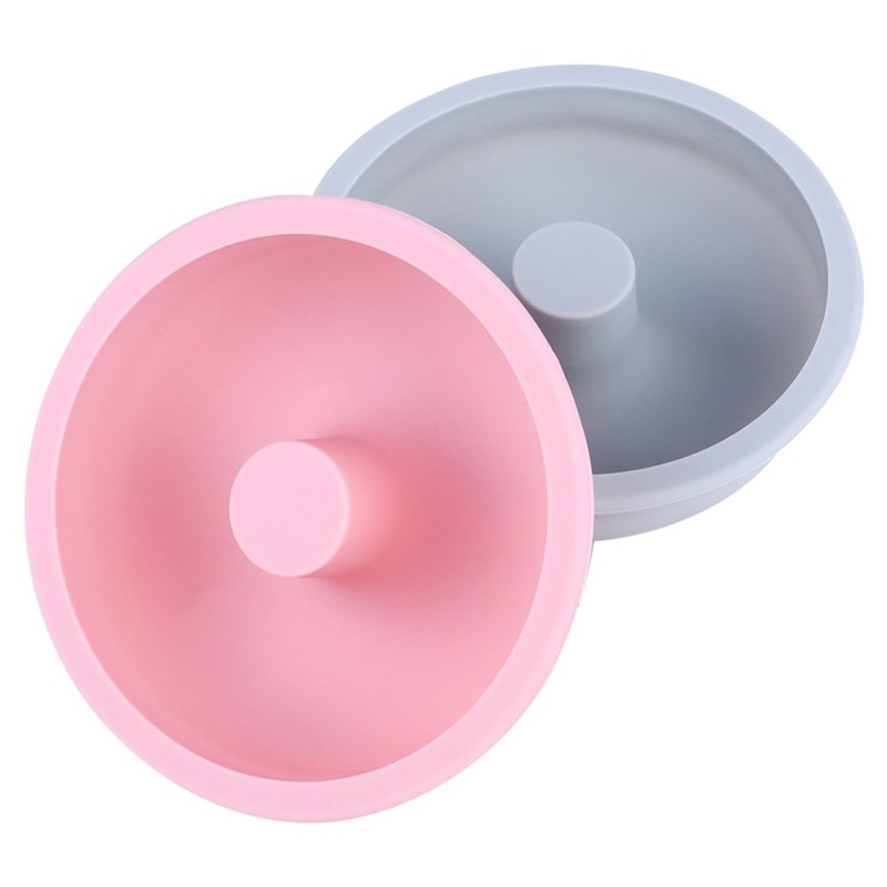 2Pcs Food Grade Silicone Cake Desserts Cartoon Baking Mould 4 inch Donuts Mold