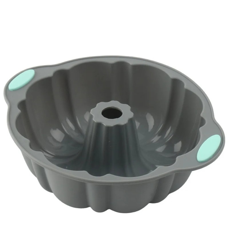 Verve & Vessel™ Silicone Bundt Cake Mold - 3D Spiral Non-Stick Baking Pan gallery