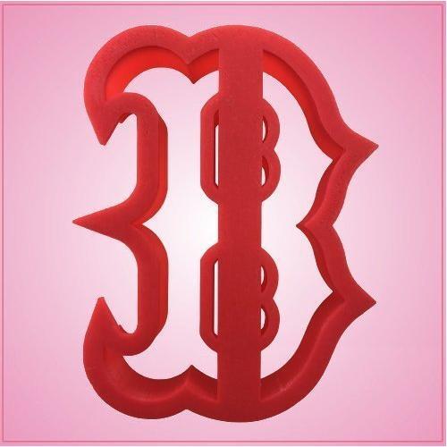 Boston Letter B Cookie Cutter 4 Inches Tall