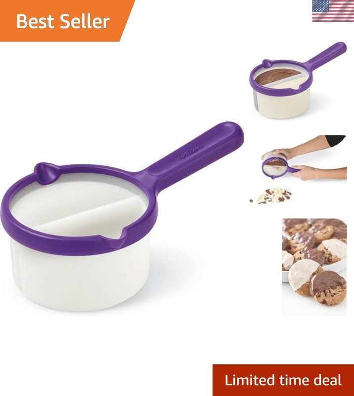 Easy Clean Silicone Insert for Candy Melts – Divided Melting Pot Accessory
