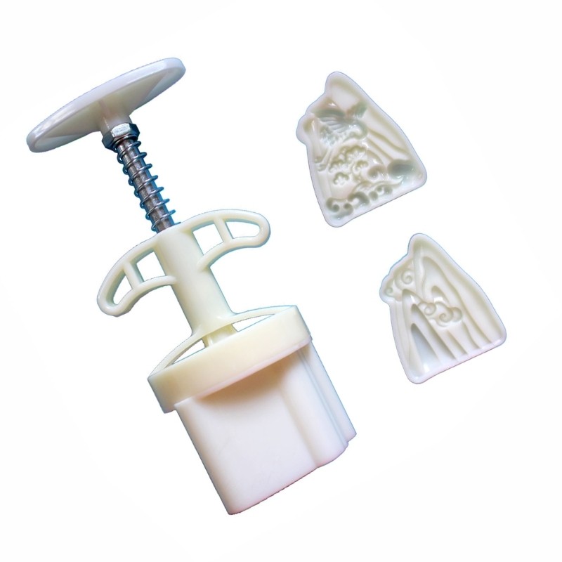 Mooncakes Press Mold Hand Pressed Pastries Mould Dessert Molds Kitchenwares gallery