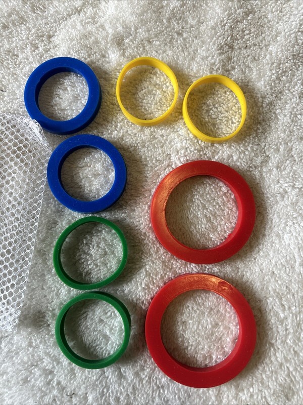 Rolling Pin Rubber Rings Pastry Spacer. Perfect Stocking Stuffer