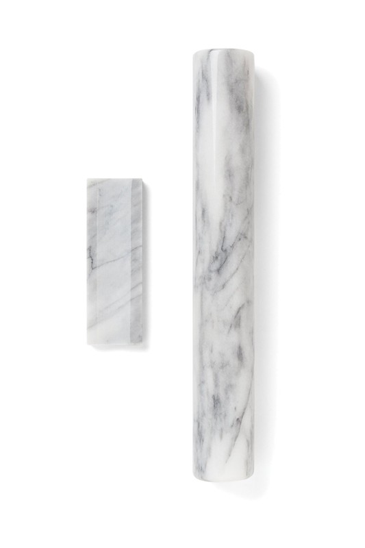 Fox Run French Marble Rolling Pin Base White 3 X 12 X 3 Inches 11711 gallery