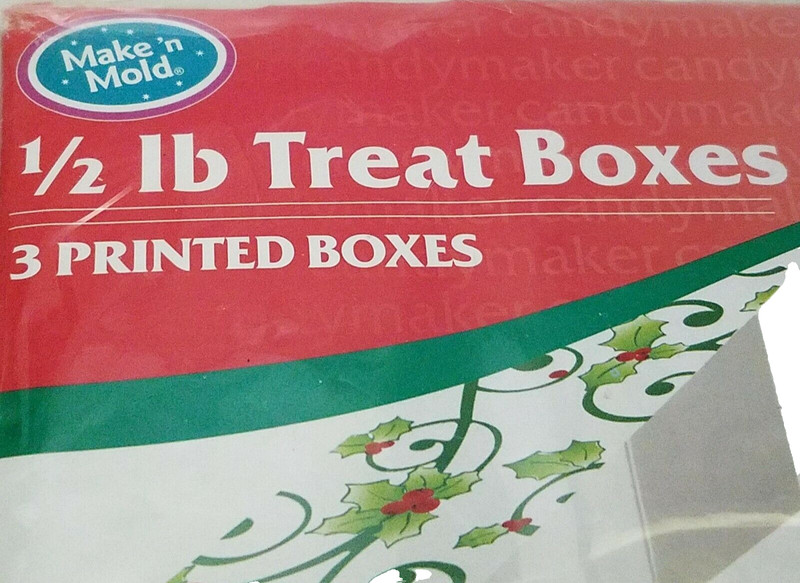 Gift Boxes Christmas Cookie 2009 Vintage 5080C Make N' Mold 1/2 Pound set of 3 gallery