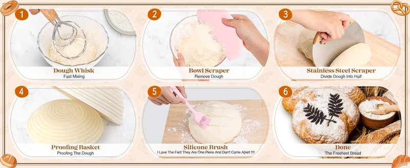 Sourdough Starter Kit, Sourdough Bread Baking Supplies, Sour Dough Starter gallery