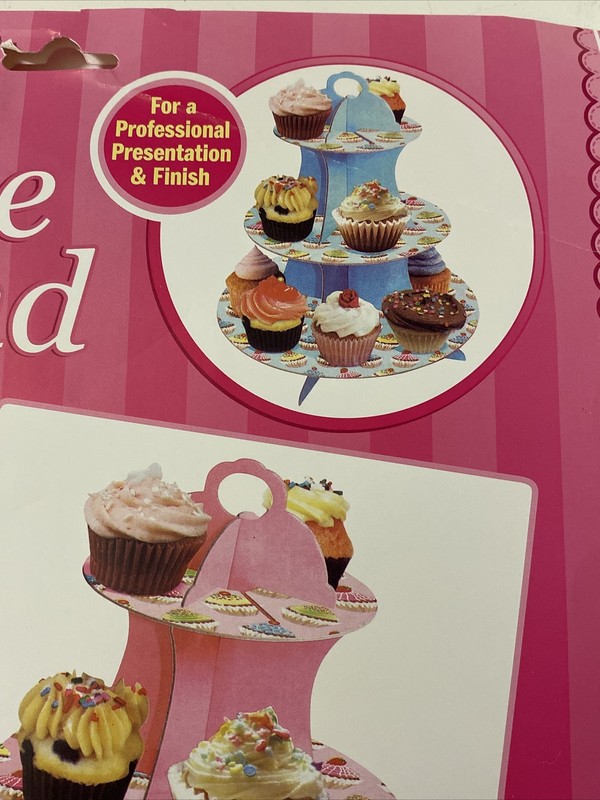 Paw Patrol Cardboard 3 Tier 24 Cupcake Treat Stand Birthday Topper Nickelodeon gallery