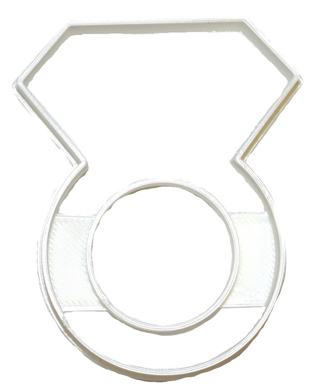 DIAMOND RING WEDDING BRIDAL SHOWER BACHELORETTE COOKIE CUTTER USA PR824