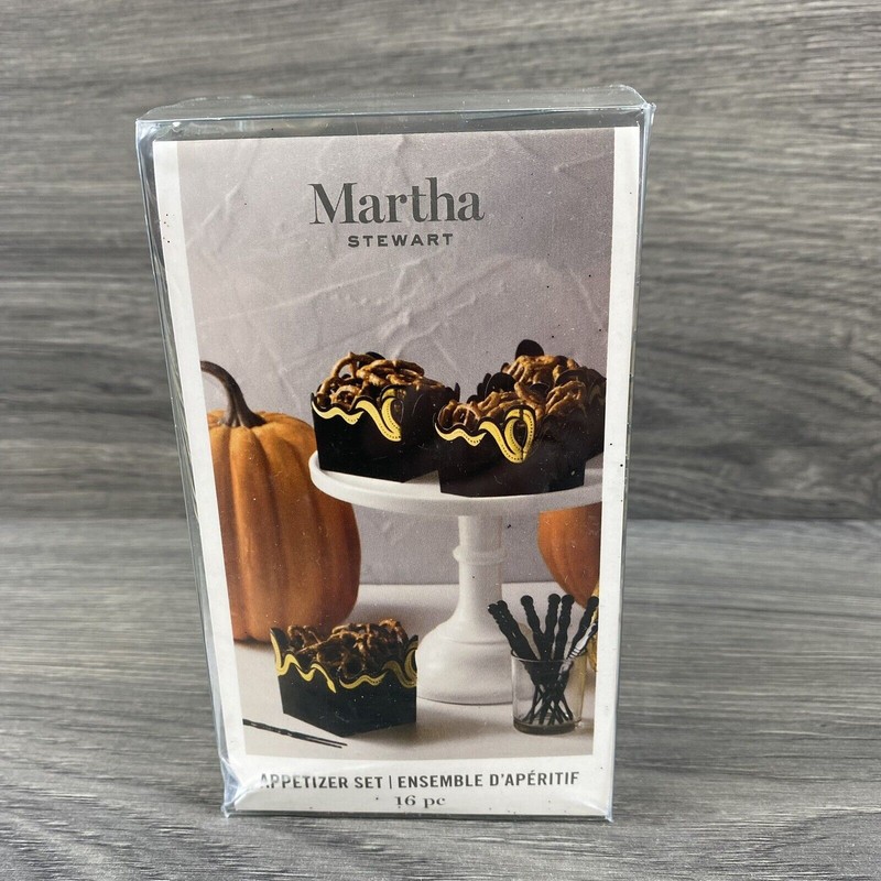Martha Stewart Appetizer Set Halloween Party Birthday Celebration Wedding