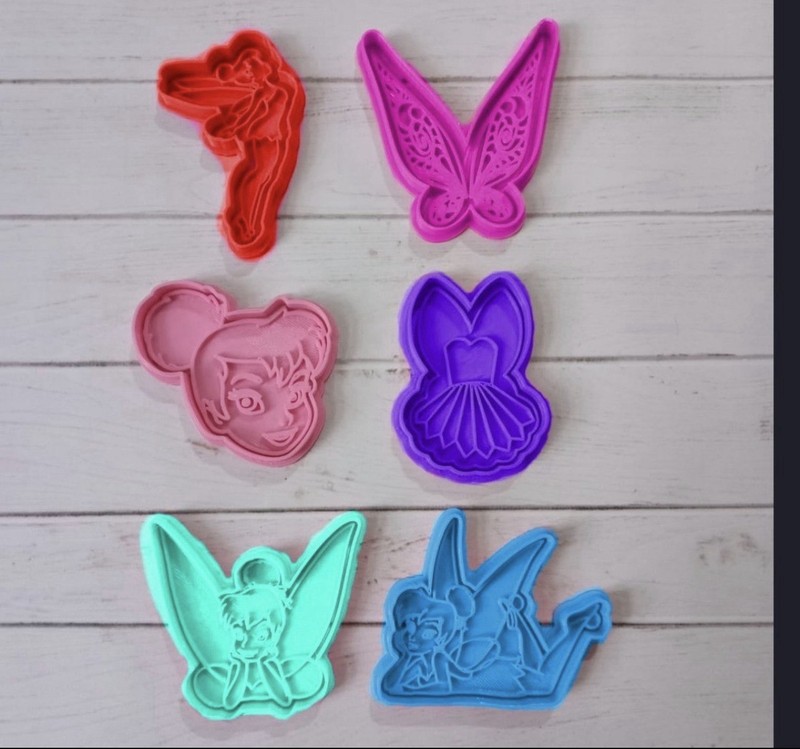 TINKER BELL cookie cutter set