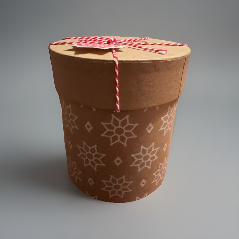 Kraft Gift Box, Christmas Cupcake Box, Holiday Treats