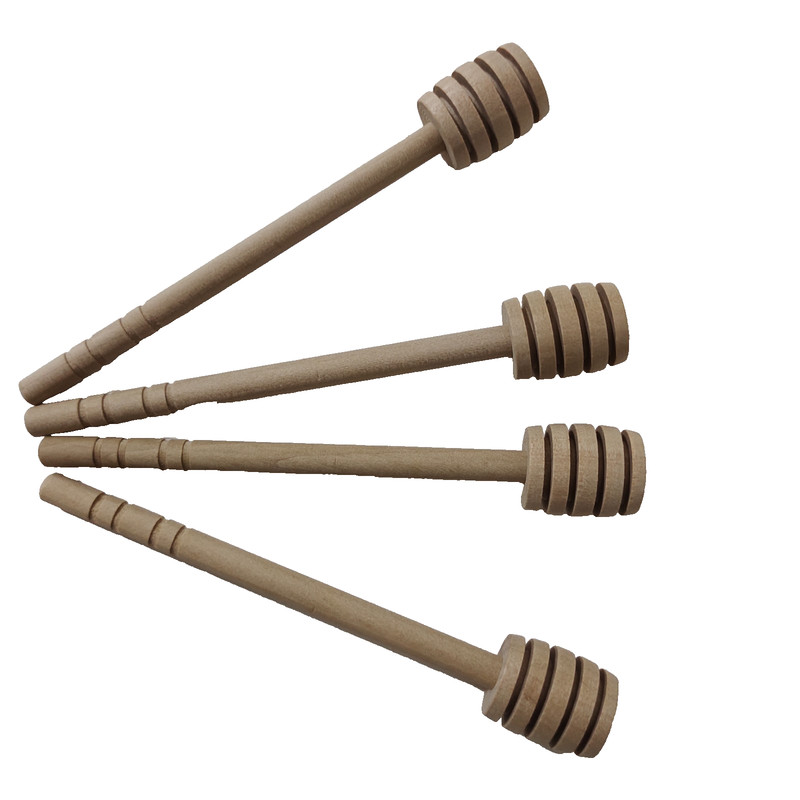 4 Pcs Wooden Honey Dipper Sticks,5.8 Inches Honey Comb Stick Honey Spoon gallery