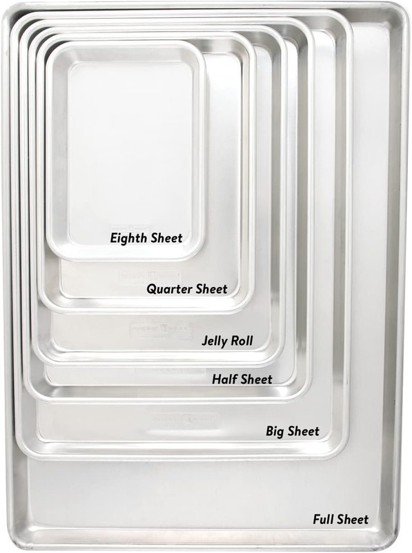 Naturals Half Sheet Pan Deluxe Silicone Liner & Cooling Rack Cookie/Roasting gallery