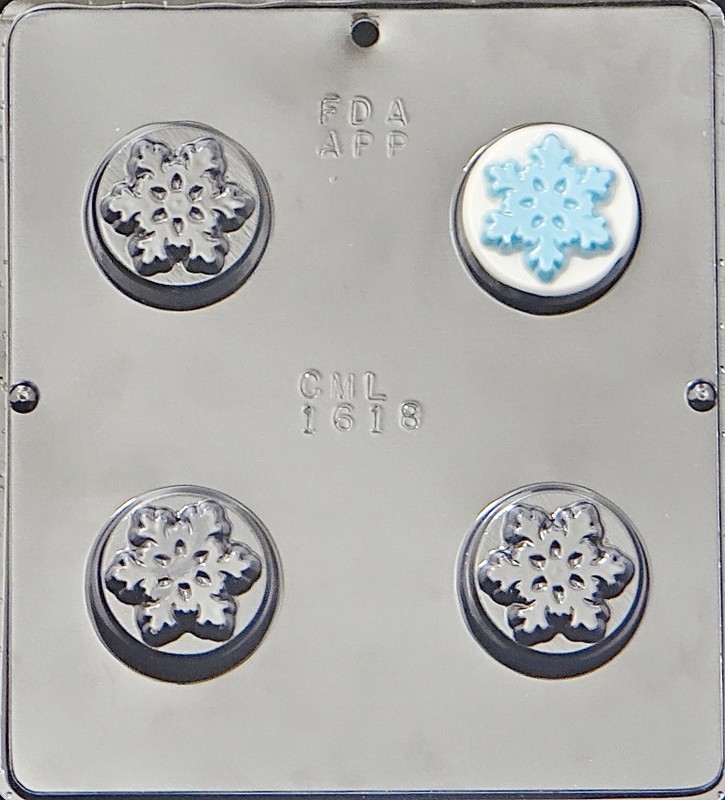 Snowflake Cookie Sandwich Cookie Mold 1618 NEW