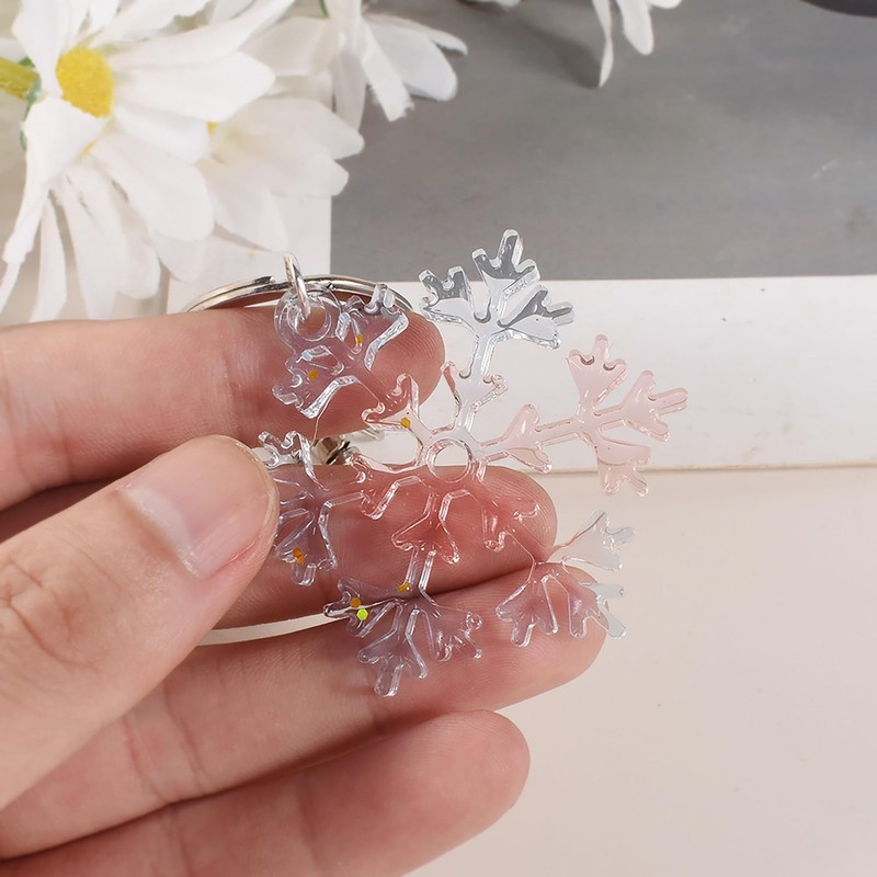8 Pack Pendant Molds 1 inch x 2 inches x 1 inch, pendant-snowflake-8-pack-39 gallery