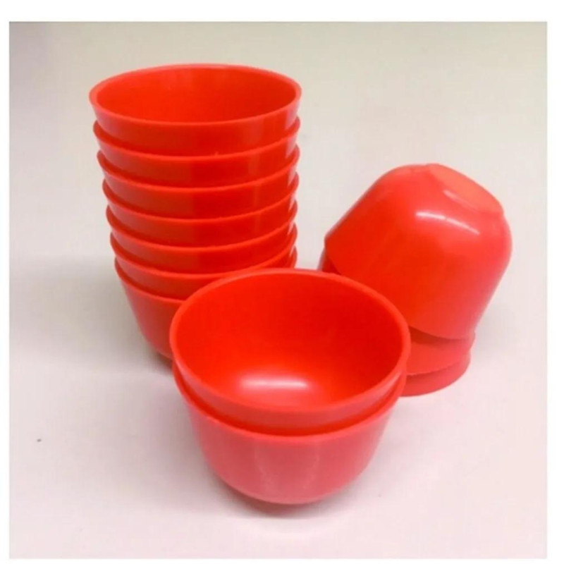 Puto Mold Talam Pichi Kutsinta Lompang Red Color 36pcs 4.5 cm kueh small size gallery
