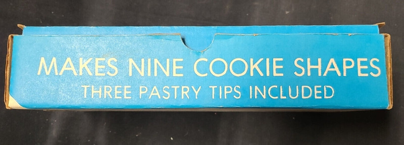 Vintage Wear Ever Cookie Gun with Thickness Control and All Accessories gallery