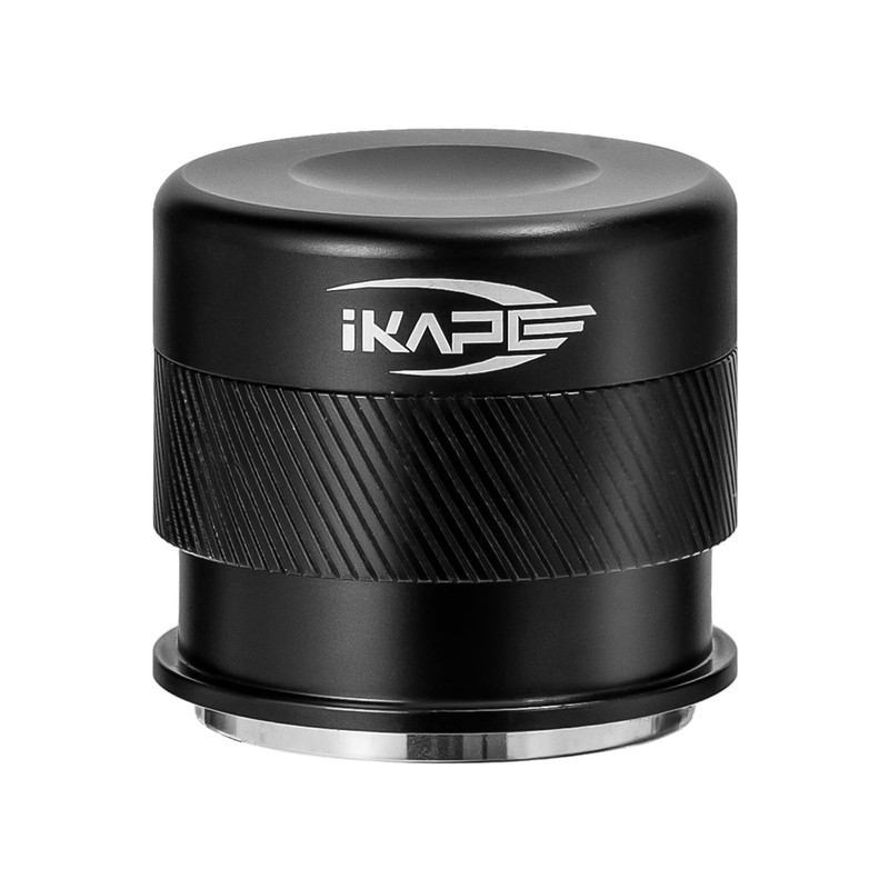 IKAPE 53mm Espresso Tamper, Premium Barista Coffee Calibrated 53MM, Black