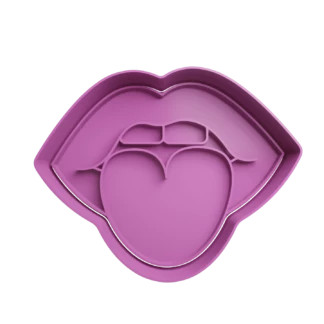 Lips Human Body Cookie Cutter Fondant Biscuit Baking Tool