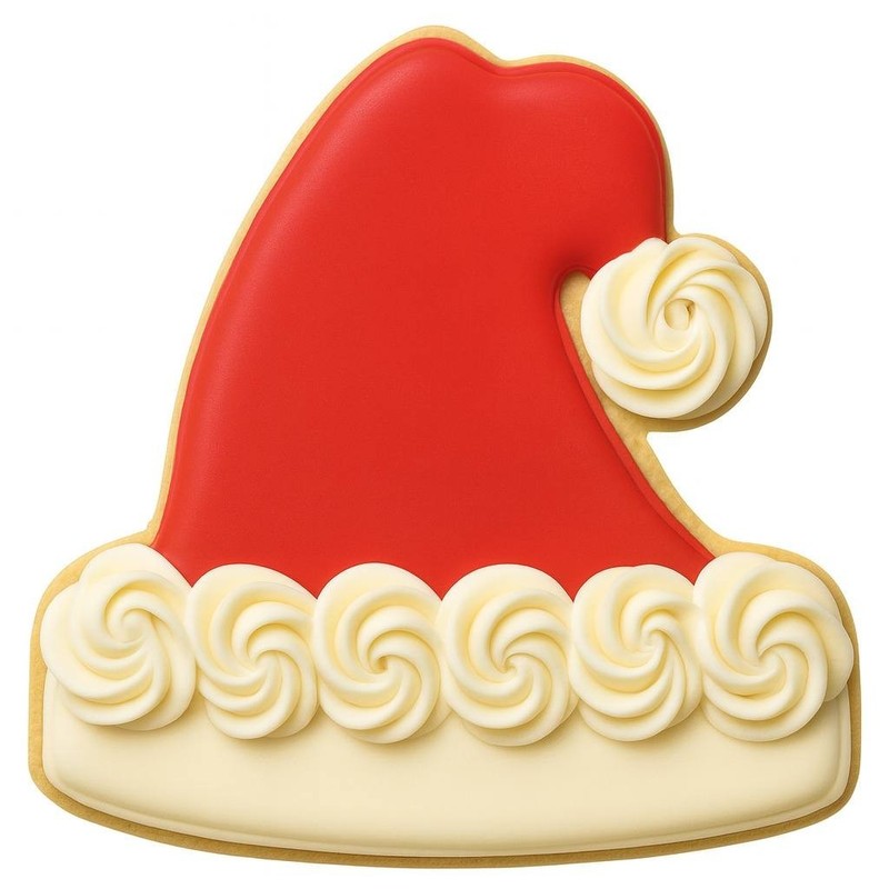 Santa Hat 3.75" Christmas Cookie Cutter Metal gallery