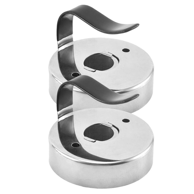 2 Pcs Stainless Steel Baking Mold Mousse Cake Mould Non-stick Metal