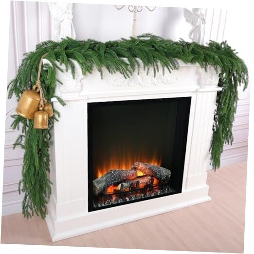 Pcs Artificial Norfolk Pine Garlands, Realistic Christmas Pine Garland 9 Ft 2