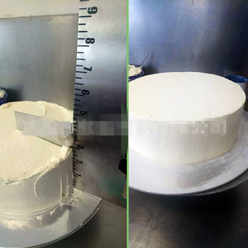 1X Adjustable Cake Scraper Baking Sharp Angles Metal Cake Edge Smoother Tool gallery