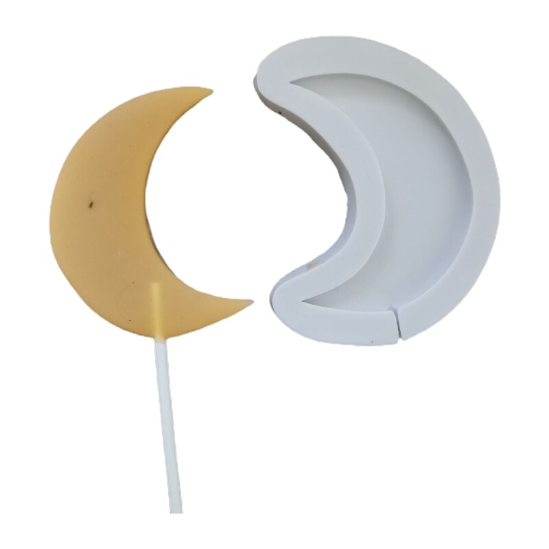 Mini Star and Moon Shape Lollipop Molds for Cake Decorating Lollipop Molds