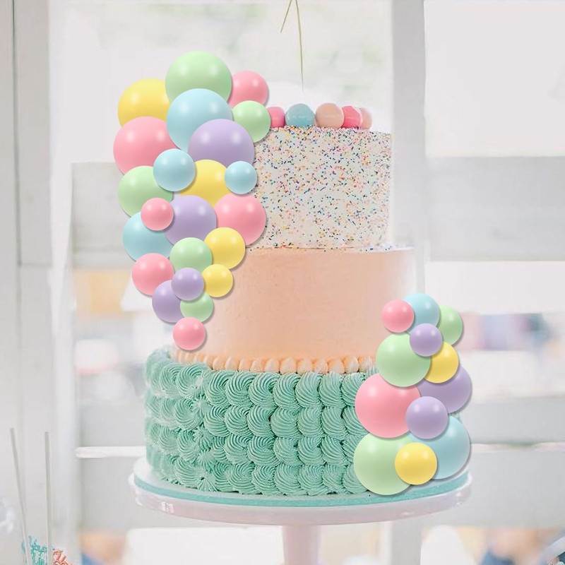 30 PCS Balls Cake Topper DIY Cake Insert Toppers Ball Cake Picks Cupcake Topper gallery