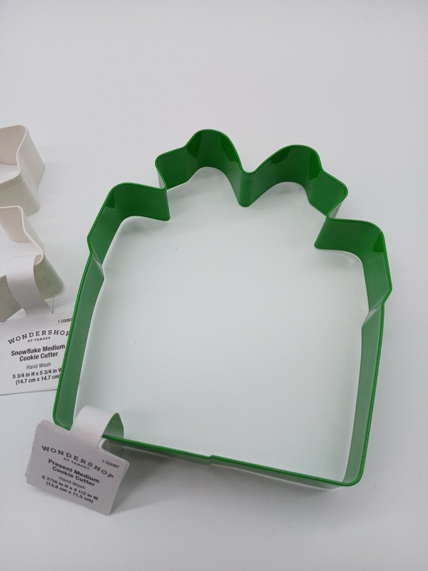 Large Size NEW TARGET Wondershop Christmas Cookie Cutters Perfect For Decor Too gallery