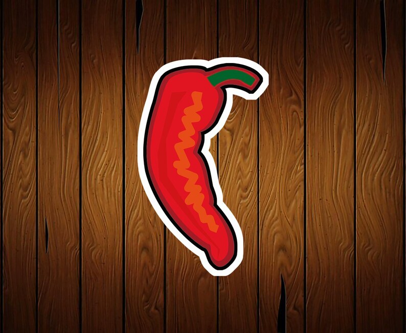 Chili Pepper Cookie Cutter – 3D Printed Food Safe PLA Plastic