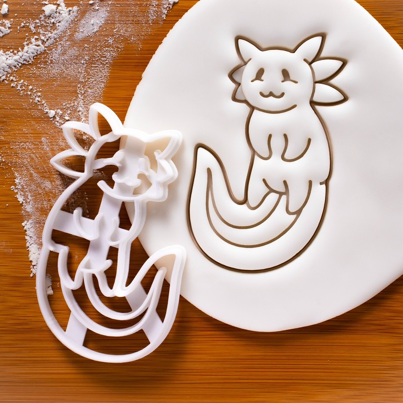 Cute Axolotl Cookie Cutter aquatic animal Walking Fish salamander amphibian pet