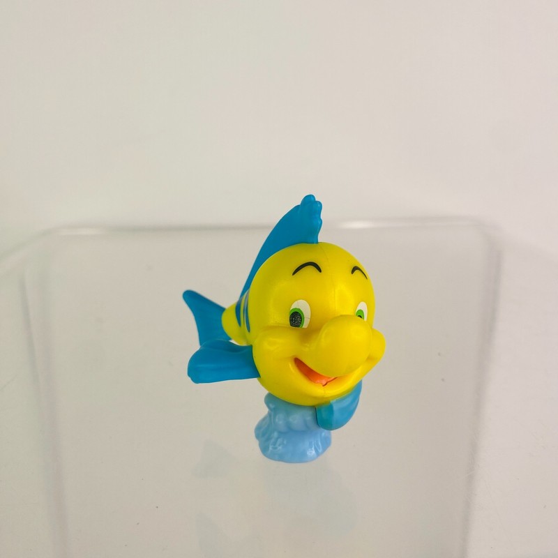 2021 McDonald's Disney 50th Anniversary Toy Flounder Little Mermaid Cake Topper gallery