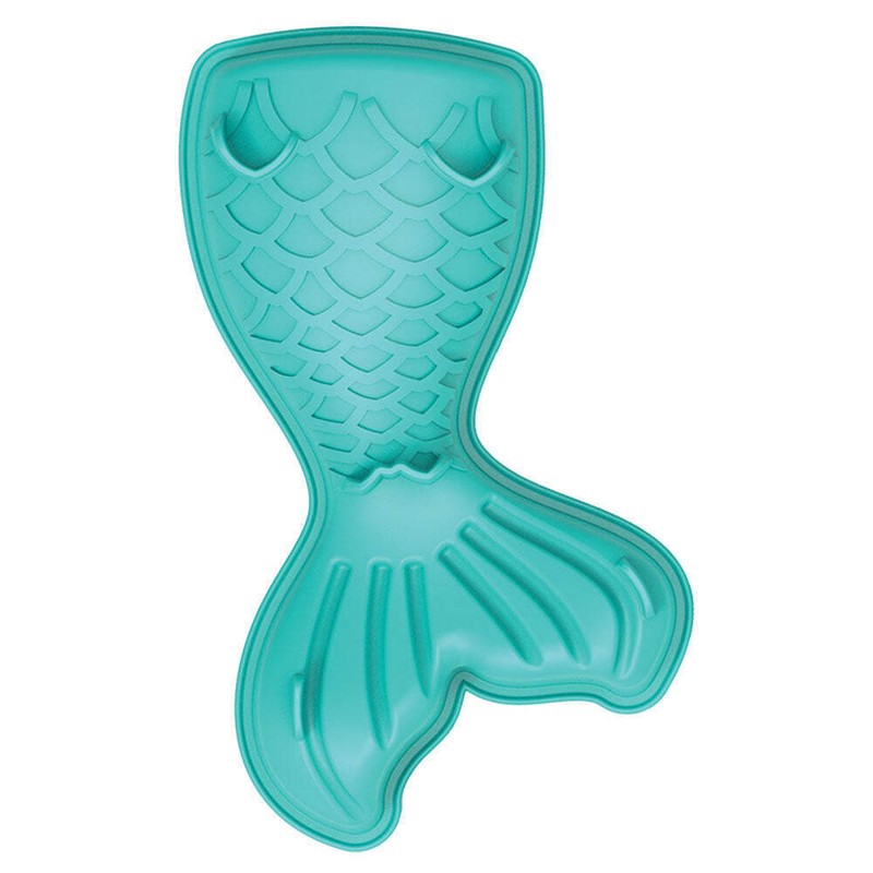 Daily Bake Silicone Mermaid Tail Cake Mould Food Safe Premium Bpa Free Turquoise