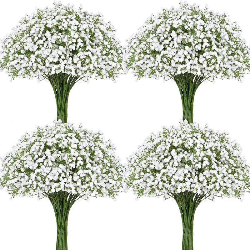 30 Pcs Babys Breath Artificial Flowers, Baby Breath Flowers