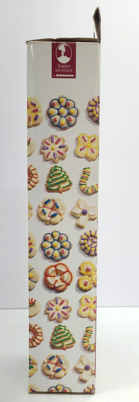 Roshco Bakers Advantage Deluxe Christmas Cookie Press 20 Discs 6 Tips gallery