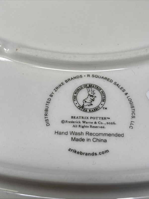 Beatrix Potter Peter Rabbit 10" Cake Stand gallery
