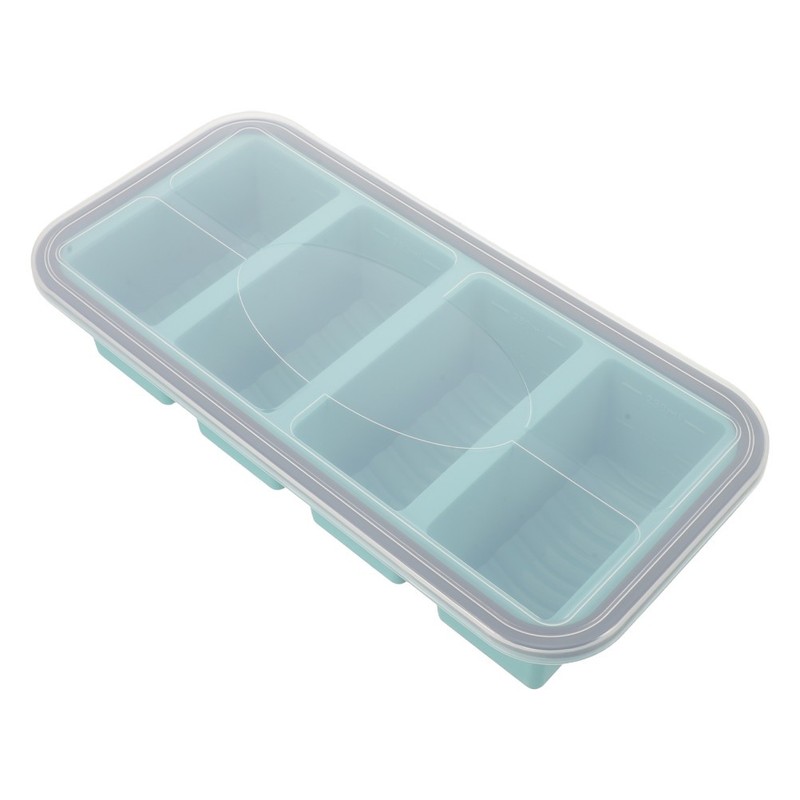 Non-Stick Silicone 4-Cavity Cake Pan for Jelly Mousse and Cupcakes