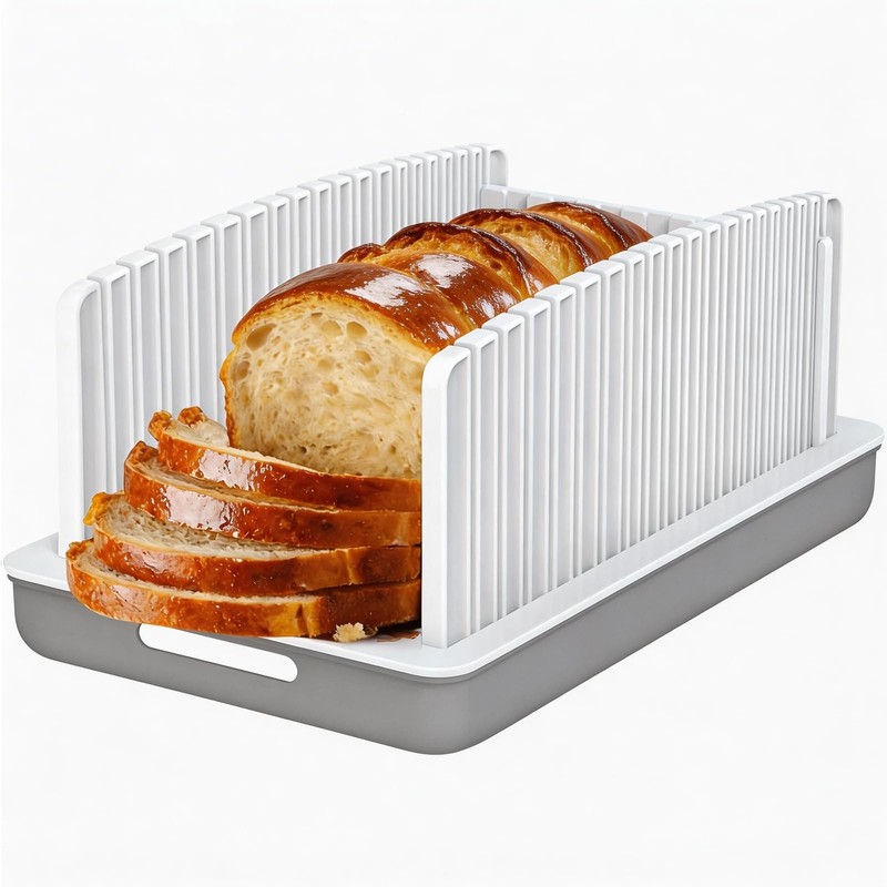 Bread Slicer for Homemade Bread: Adjustable Width and Thickness Bread Slicer …