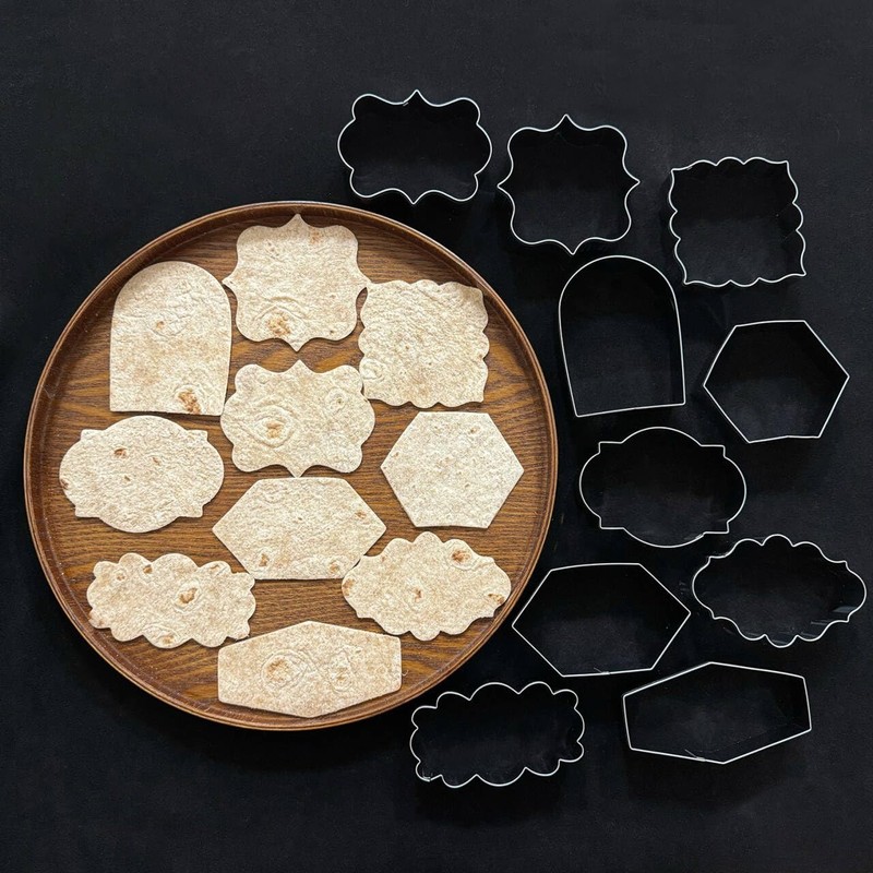 Large Plaque Cookie Cutter Set-10 Piece-4.0 Inch-Diswasher Safe-Frame Cookie ... gallery