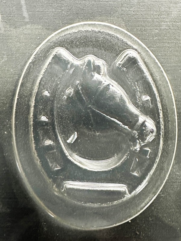 HORSE HEAD AND HORSESHOE CANDY MOLD (1) Birthday Party Supplies Horse Chocolate