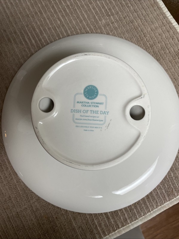 Martha Stewart Dish of the Day Pedestal Cake Stand Footed Plate gallery