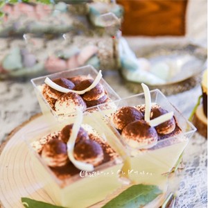 50Pcs Square Mini Plastic Dessert Cups,3.5Oz Clear Plastic Parfait gallery