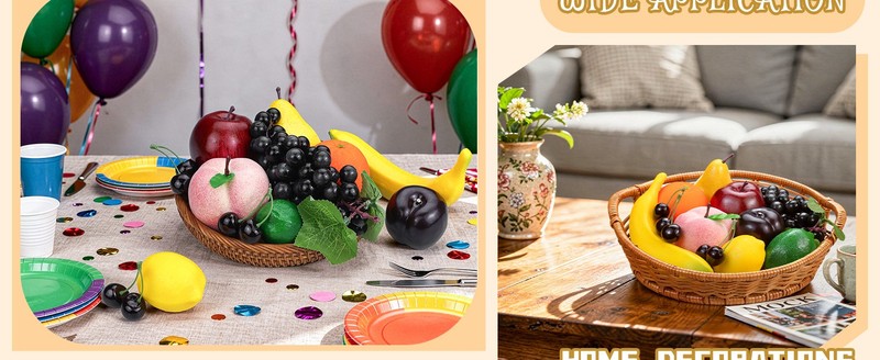 Artificial Fruits Pa, Fake Fruits for Home Decor, Simulat gallery