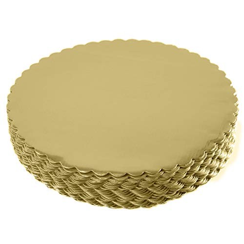 [25pcs] 12" Gold Cakeboard Round,Disposable Cake Circle Base Boards Cake Plate gallery