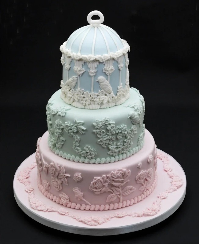 Pattern Silicone Mold for Sugarcraft Fondant Chocolate Gumpaste Cake Mould gallery