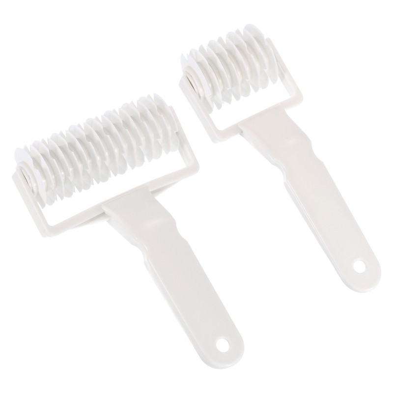 Pizza Dough Docker Roller Plastic Pastry Bubble Docker Roller (2 Size)
