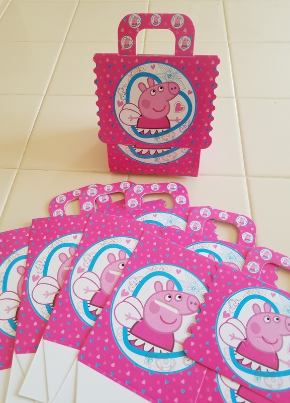 6 Pcs Set, Candy/gift Boxes Kids Birthday Party Supplies