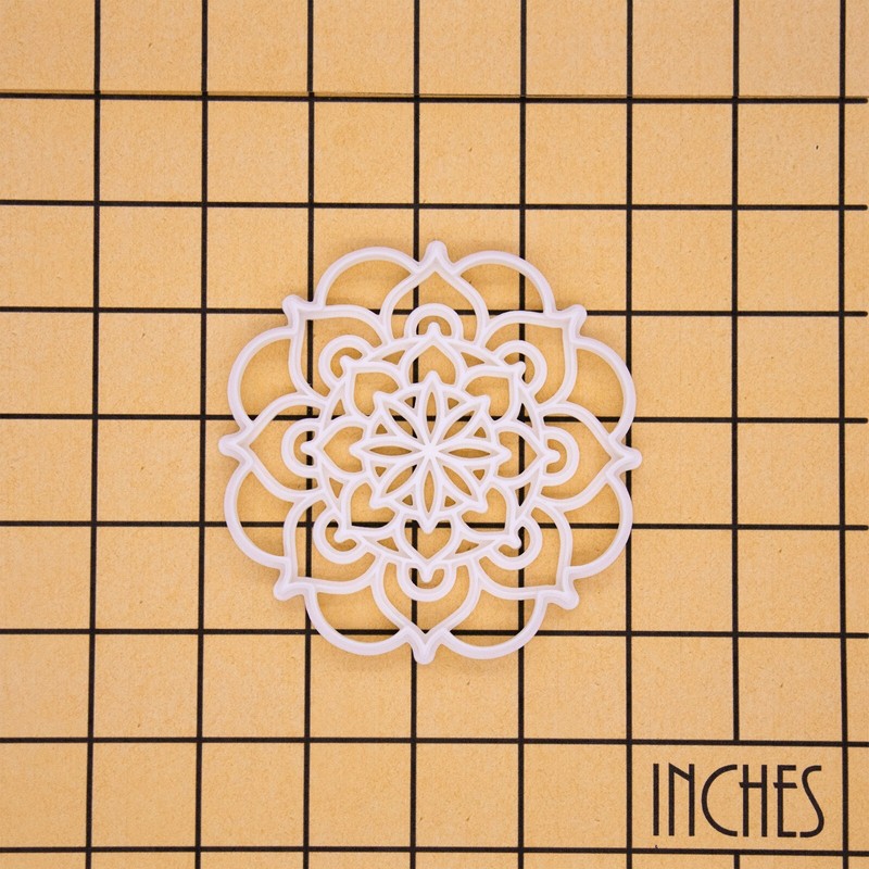 Mandala 1 Cookie Cutter - meditation yoga wellness retreat spiritual mindfulness gallery