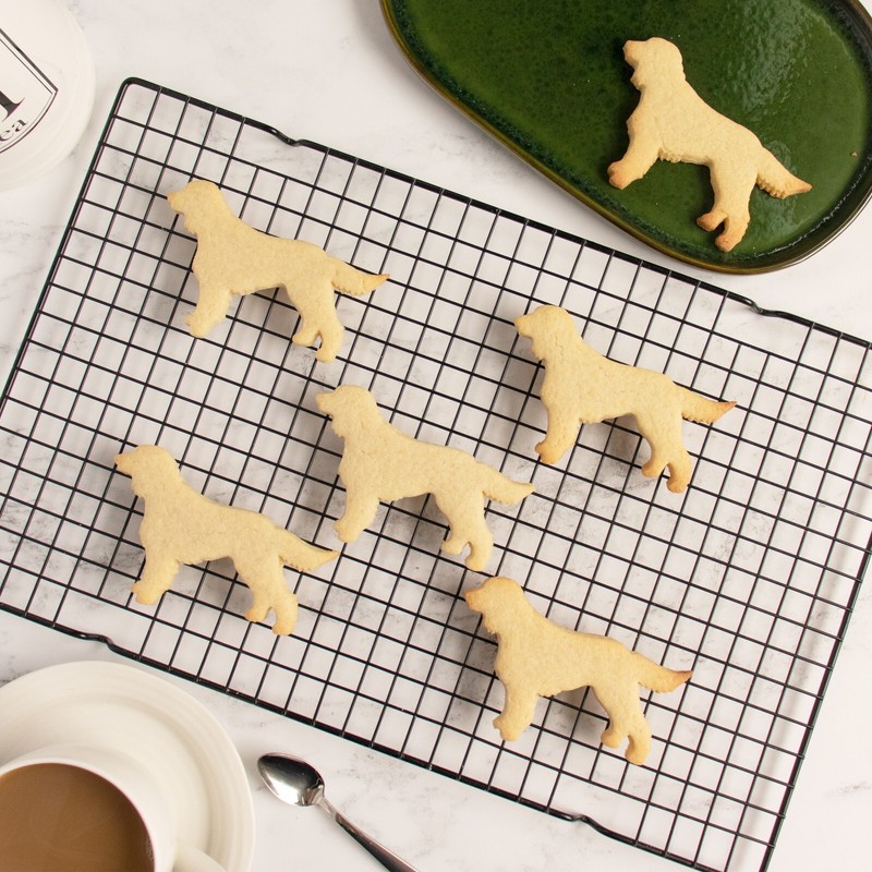 Working Cocker Spaniel Cookie Cutters Set - dog portrait treats animal shelter gallery
